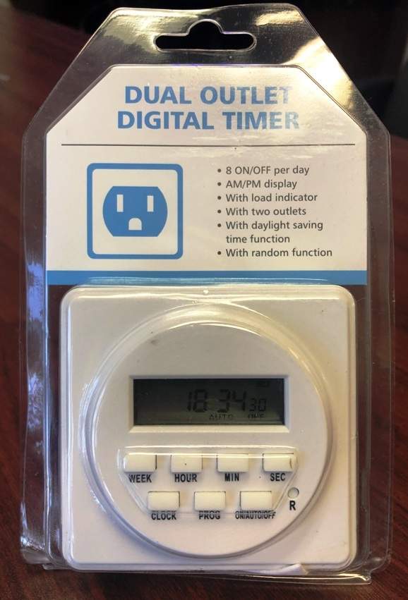 Dual Outlet Digital Timer