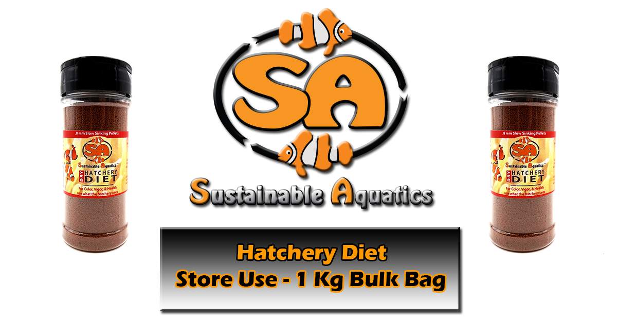 SA Dry Hatchery Diet (0.8mm)