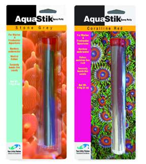 AquaStik Red Coralline Two LIttle Fishies