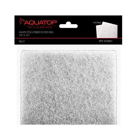 White Poly Fiber Media Pad FP-1018WH